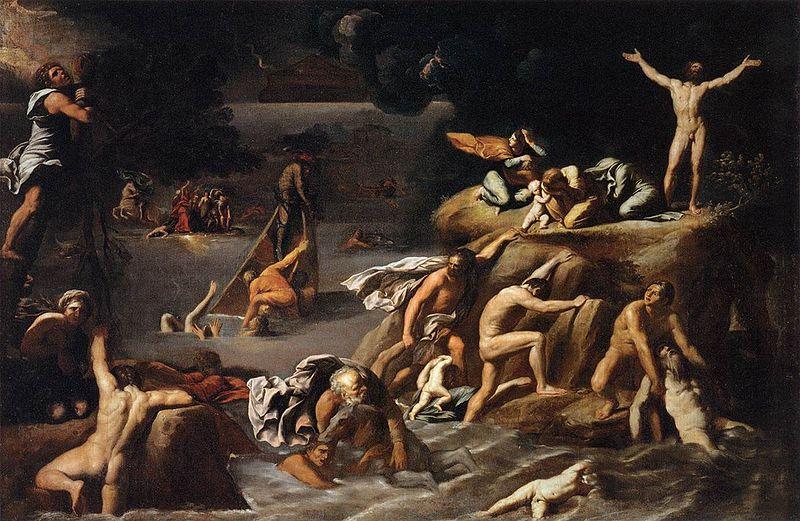 Agostino Carracci Flood Germany oil painting art